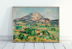 Paul Cézanne Mountain Landscape Decor by Paul Cezanne — printable wall art