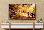 Fall Trail Landscape Digital Oil Painting Frame TV Art Digital Download, Art for Tv, Colorful Art for Frame TV