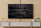 Black and Gold Wall Art, Abstract Frame TV Art, Digital Download, Digital Art for TV Colorful Wall Art Artwork for The Frame TV