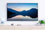 Lake Sunrise with Mountain Landscape Samsung Frame TV Art. Abstract Evening Art Samsung TV, Digital Download for Samsung Frame, Frame TV Art