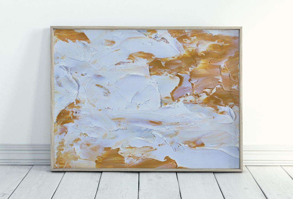 White Paint Neutral Wall Art Instant Download Abstract Art Print. Printable Minimalist Abstract Wall Art, Downloadable Art Print