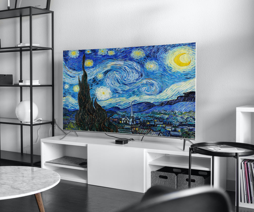 Samsung Frame TV Art 4K  - Starry Night  - Famous Painting by Vincent van Gogh
