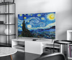 Samsung Frame TV Art 4K  - Starry Night  - Famous Painting by Vincent van Gogh