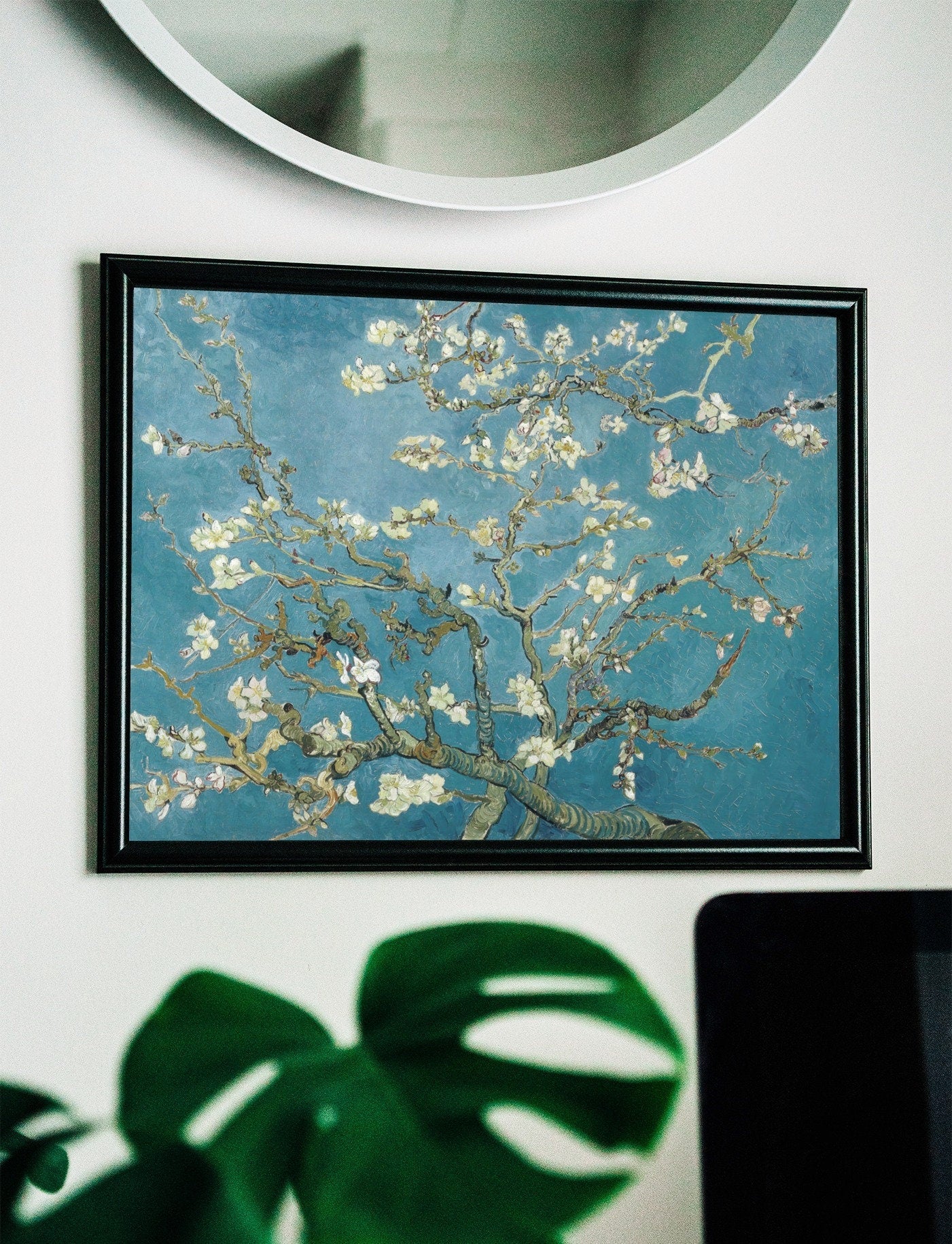 Vincent van Gogh Almond Blossom Printable Famous Art Prints. Instant Download van Gogh Print Vintage Botanical Wall Art. Fine Art Print