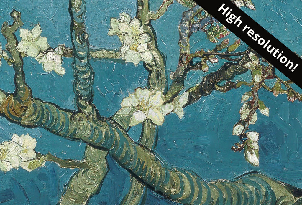 Vincent van Gogh Almond Blossom Printable Famous Art Prints. Instant Download van Gogh Print Vintage Botanical Wall Art. Fine Art Print