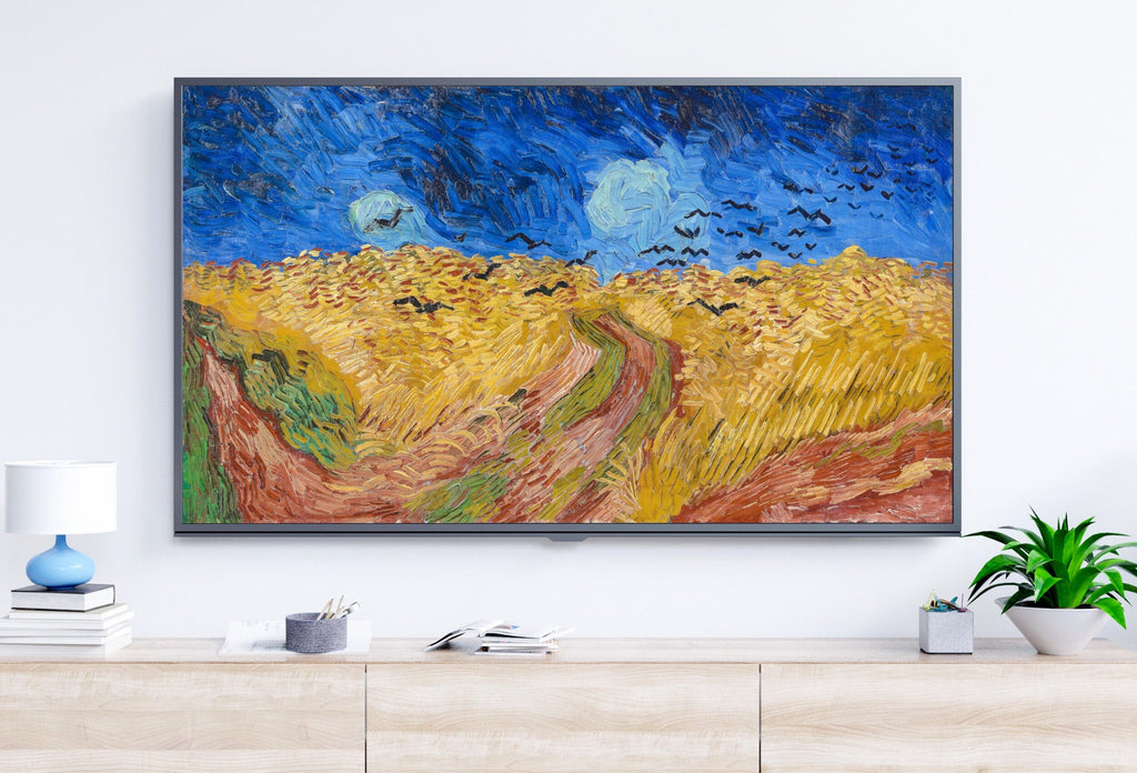 Wheatfield with Crows by Vincent van Gogh — Samsung Frame TV art