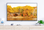 Samsung Frame TV Art 4K River Landscape in the Fall Digital Art. Instant Download Nature Photography Art for the Frame TV