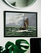 Seascape - Famous Claude Monet Painting - Printable Wall Art
