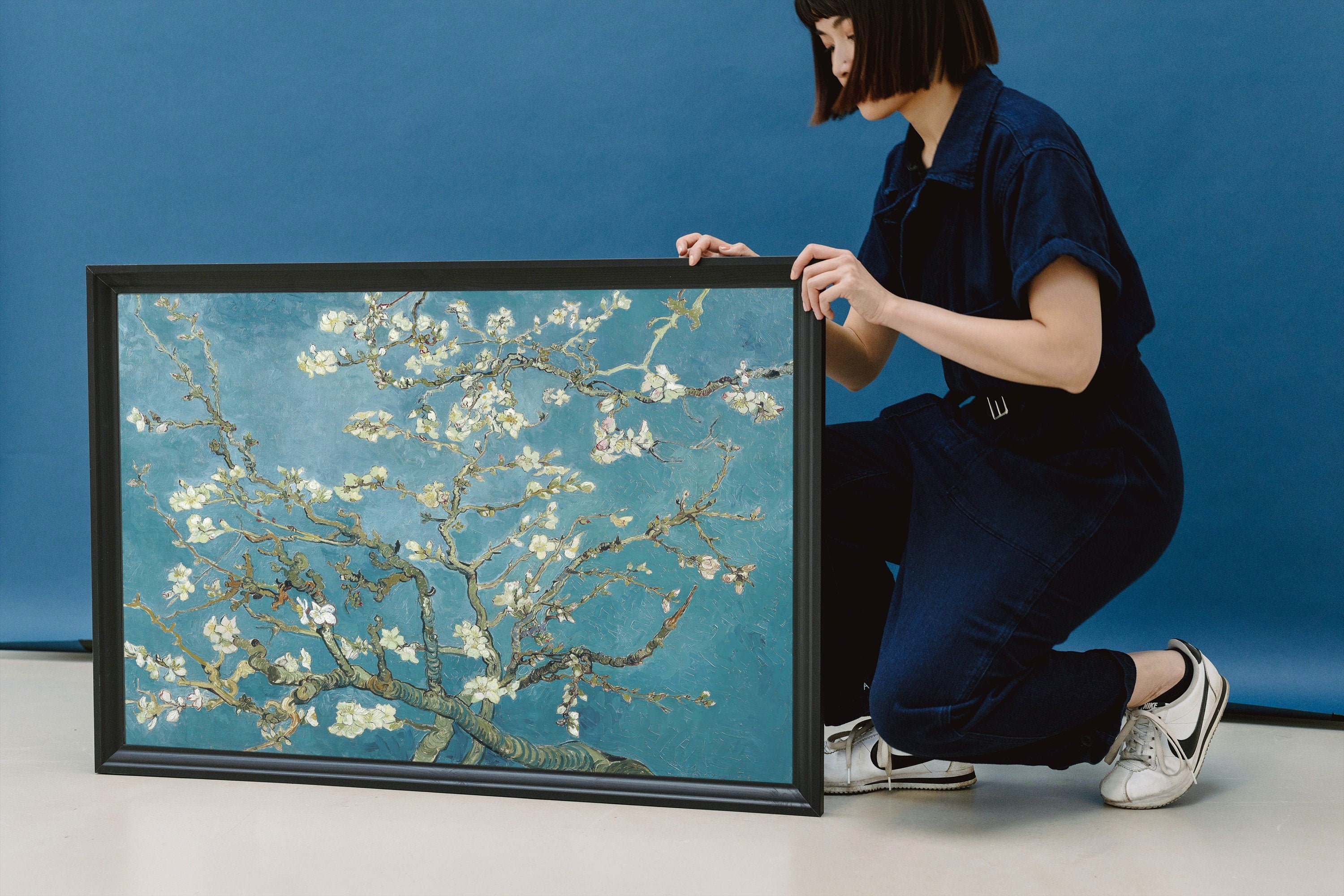Vincent van Gogh Almond Blossom Printable Famous Art Prints. Instant Download van Gogh Print Vintage Botanical Wall Art. Fine Art Print