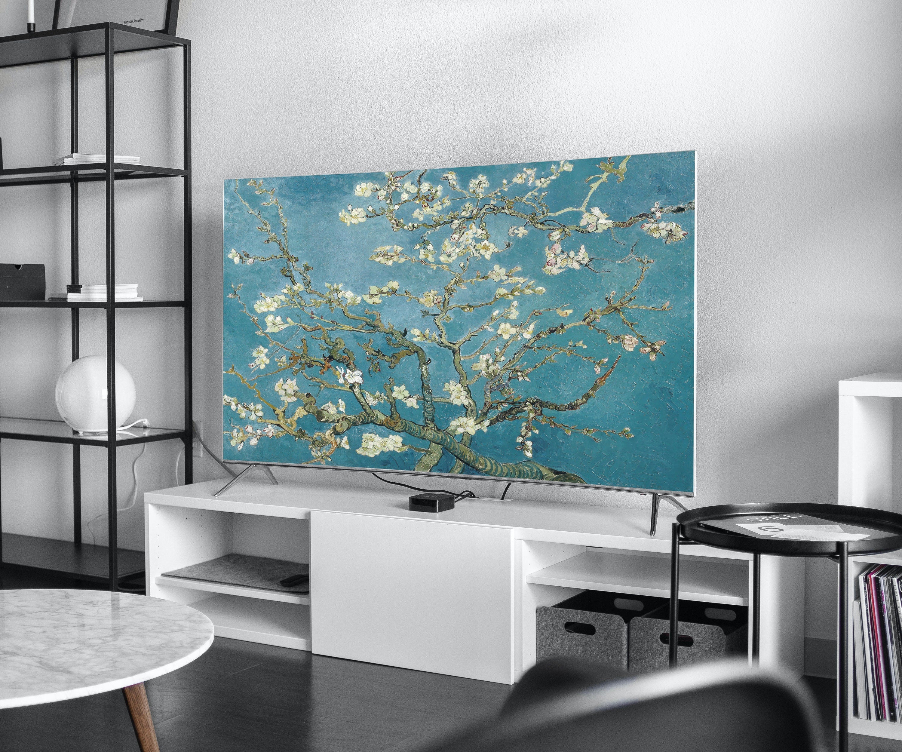 Samsung Frame TV Art 4K Almond Blossom Famous Painting by Vincent van Gogh. Instant Download van Gogh Art for Frame TV. Botanical Wall Art