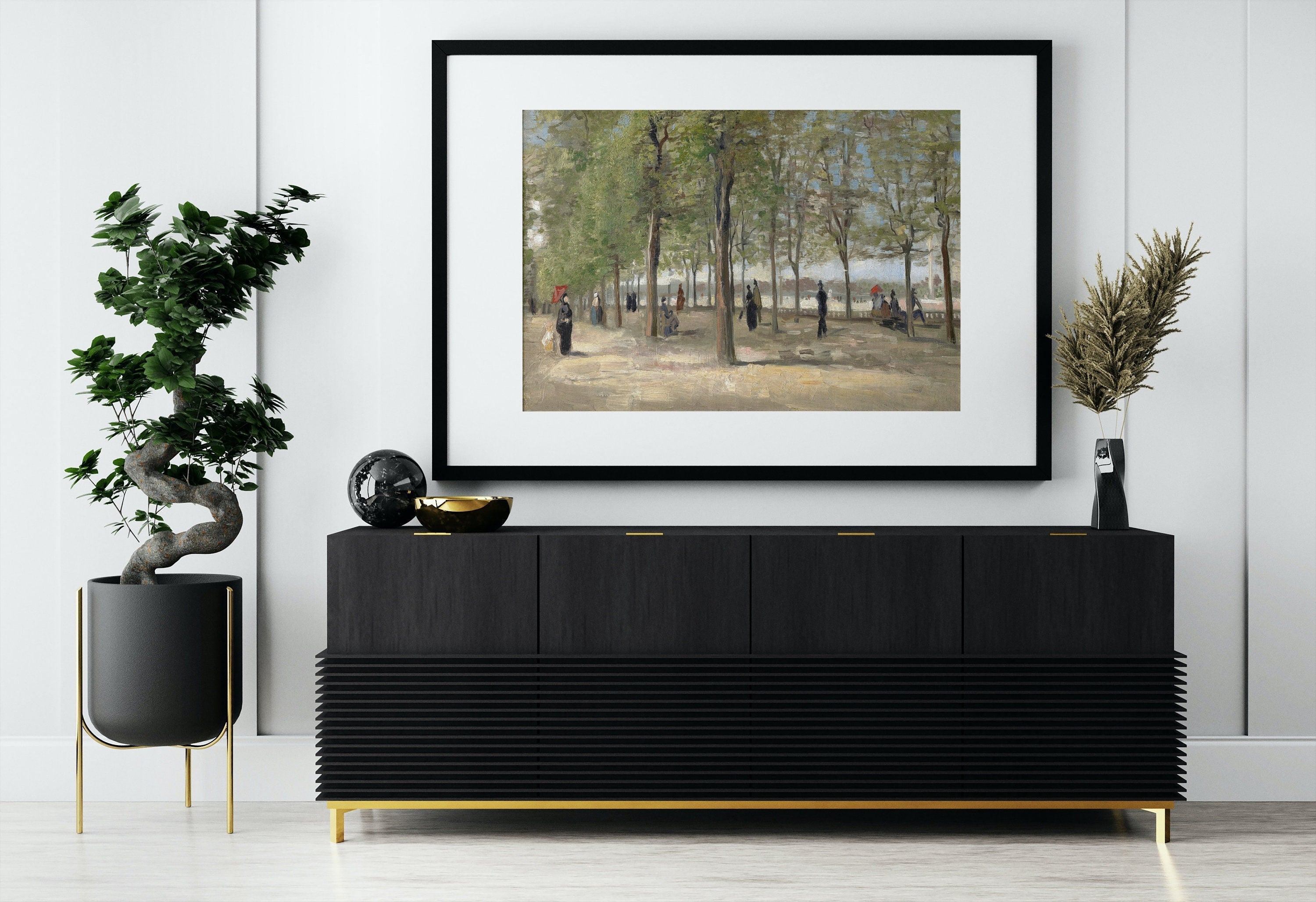 Vincent van Gogh Vintage Painting. Instant Download Antique Painting Wall Art. Printable van Gogh Wall Art. Fine Art Print