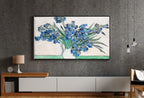 Samsung Frame TV Art 4K Irises Famous Still Life Painting