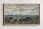 Samsung Frame TV Art 4K - View of Paris - Famous Painting by Vincent van Gogh