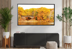Samsung Frame TV Art 4K River Landscape in the Fall Digital Art. Instant Download Nature Photography Art for the Frame TV