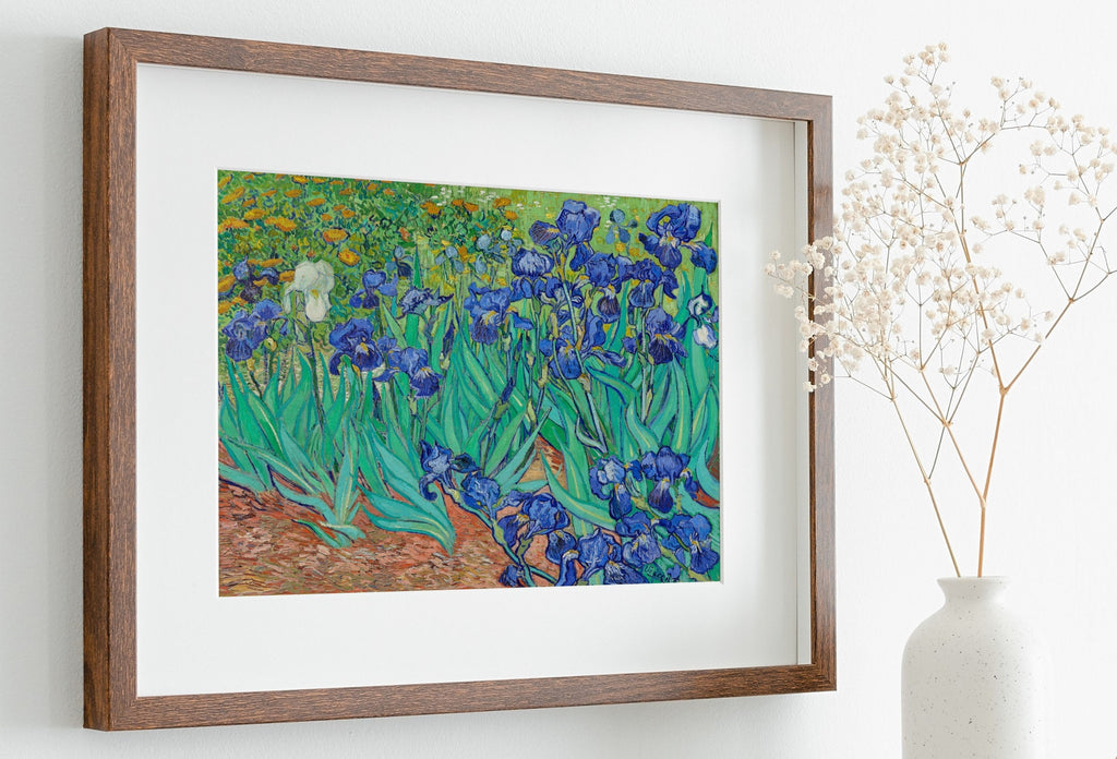 Irises by Vincent van Gogh Printable Famous Art Prints. Instant Download van Gogh Print Vintage Wall Decor. Fine Art Floral Digital Print
