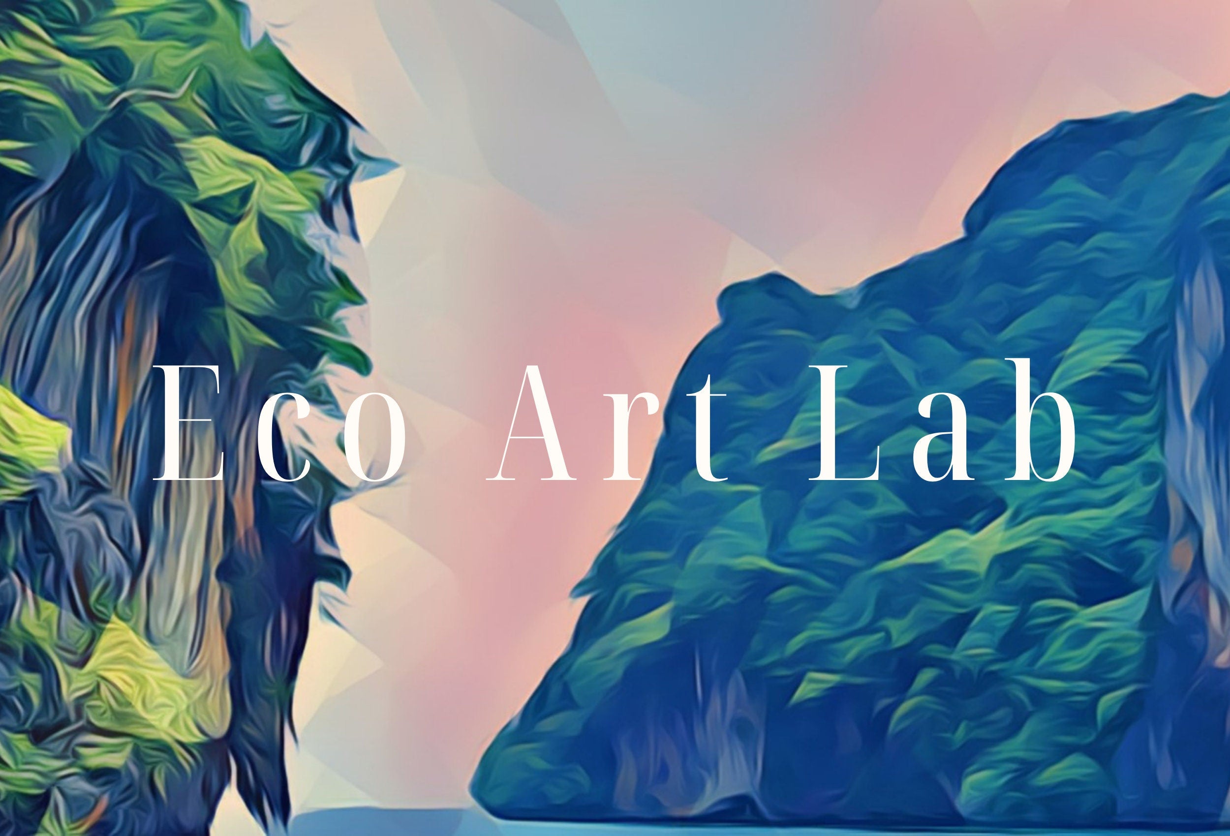 Paradise Island in Thailand Landscape Painting, Samsung Frame TV Art, Digital Download, Digital Art for Tv, Colorful Frame TV Art