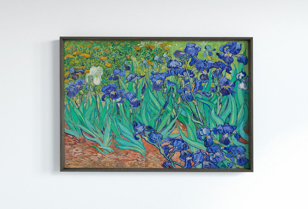 Irises by Vincent van Gogh Printable Famous Art Prints. Instant Download van Gogh Print Vintage Wall Decor. Fine Art Floral Digital Print