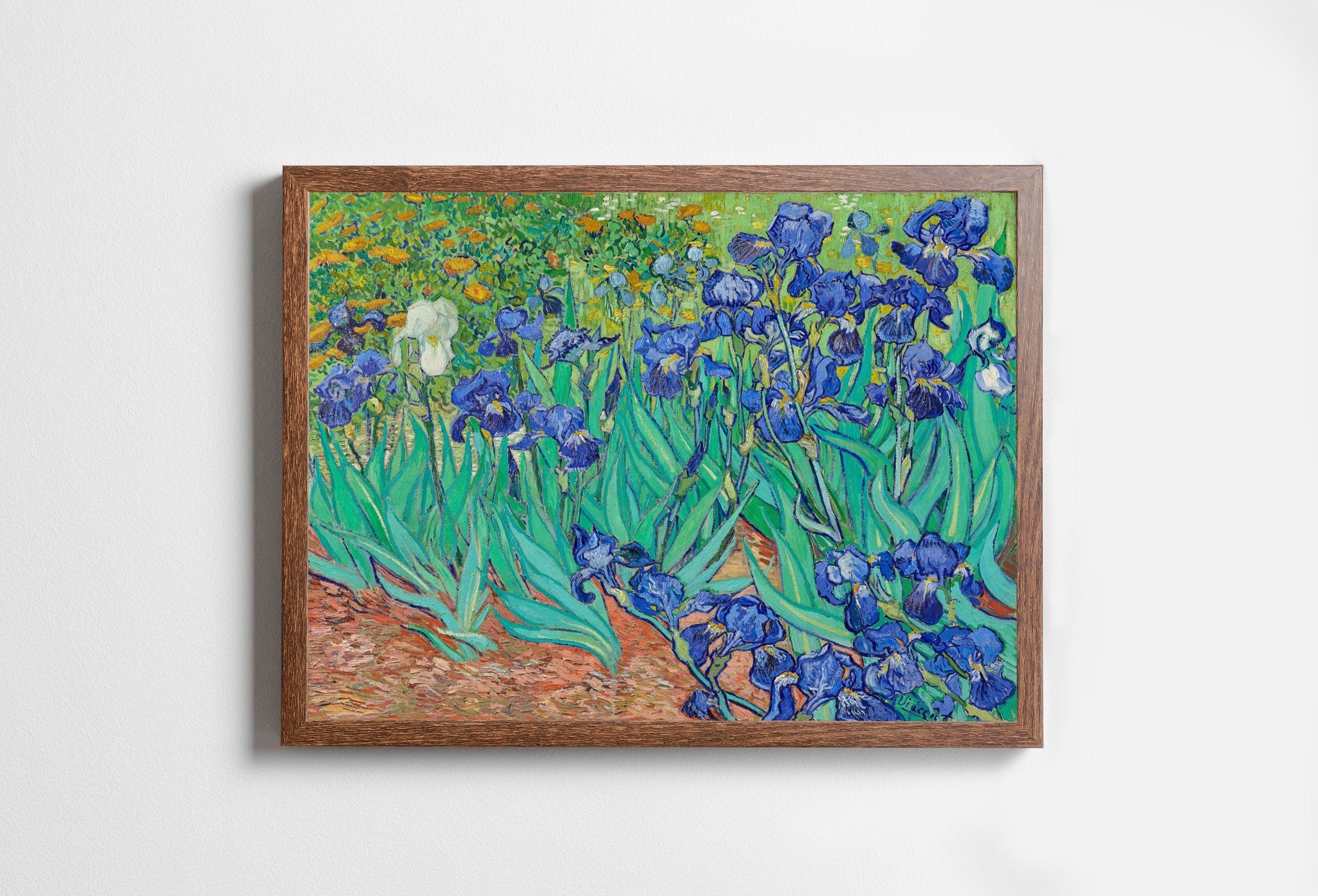 Irises by Vincent van Gogh Printable Famous Art Prints. Instant Download van Gogh Print Vintage Wall Decor. Fine Art Floral Digital Print