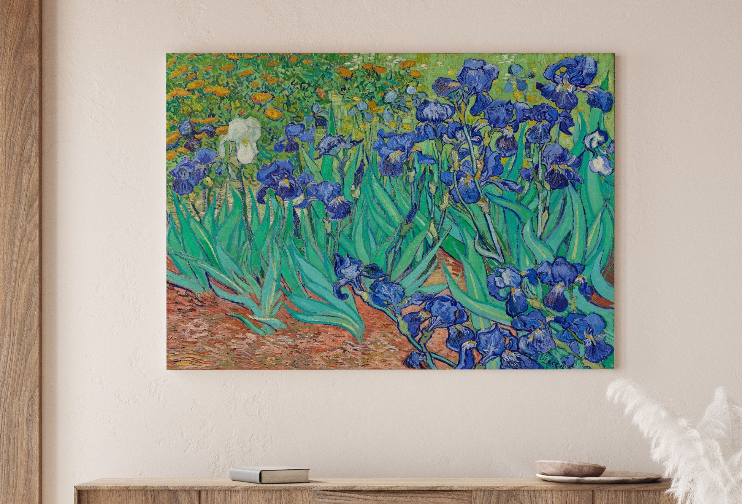 Irises by Vincent van Gogh Printable Famous Art Prints. Instant Download van Gogh Print Vintage Wall Decor. Fine Art Floral Digital Print