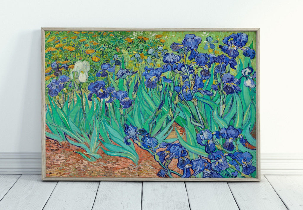 Irises by Vincent van Gogh Printable Famous Art Prints. Instant Download van Gogh Print Vintage Wall Decor. Fine Art Floral Digital Print