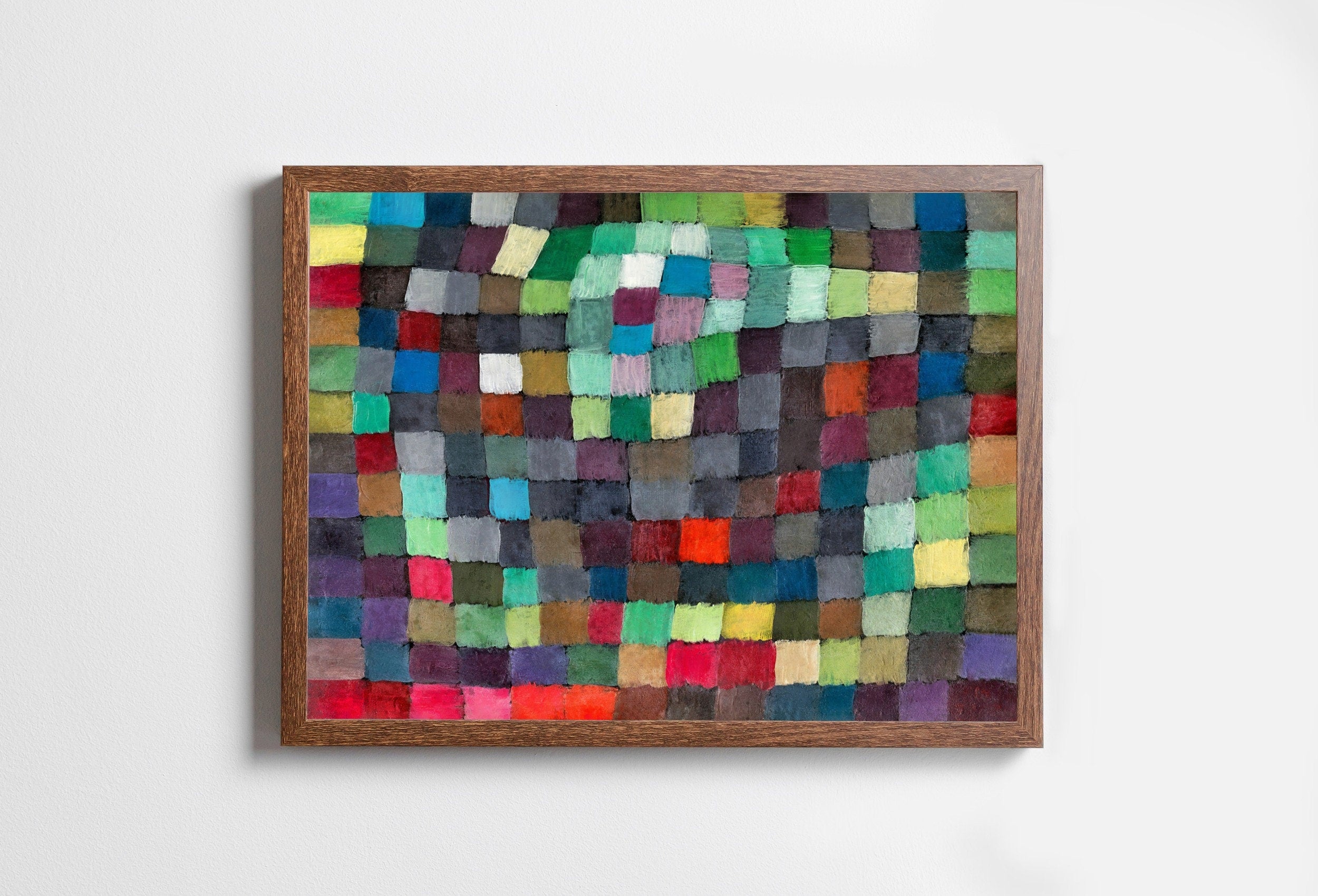 Vintage Paul Klee "May Picture" Colorful Abstract Painting. Printable Wall Art. Instant Download Abstract Art. Mosaic Abstract Wall Art – Printable Wall Art Digital Download – Digital Download