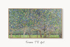 Samsung Frame TV Art 4K Gustav Klimt Pear Trees Famous Art Nouveau Painting. Antique Floral Classic Klimt Art for Frame TV. Downloadable