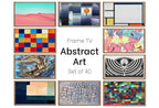 Set of 40 Samsung Frame TV 4K Art. Ultimate Abstract Vintage & Modern Paintings Collection. Abstract Art Set. Instant Download Frame TV Art
