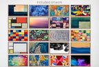 Set of 40 Samsung Frame TV 4K Art. Ultimate Abstract Vintage & Modern Paintings Collection. Abstract Art Set. Instant Download Frame TV Art