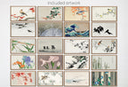 Set of 40 Samsung Frame TV 4K Art. Vintage Japanese Paintings Collection. Antique Japanese Art Set. Instant Download Japanese Frame TV Art