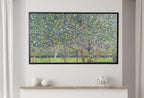 Samsung Frame TV Art 4K Gustav Klimt Pear Trees Famous Art Nouveau Painting. Antique Floral Classic Klimt Art for Frame TV. Downloadable