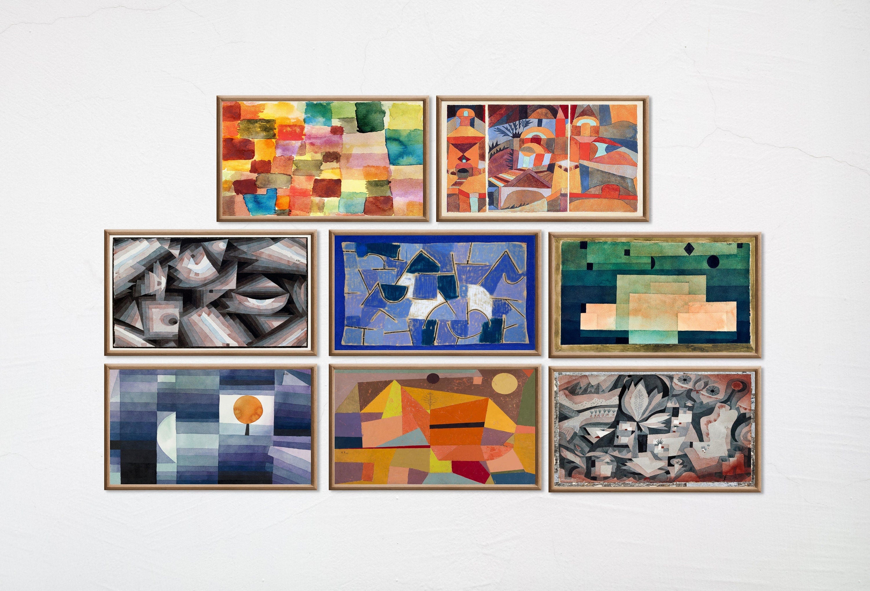 Set of 20 Samsung Frame TV 4K Art. Ultimate Paul Klee Famous Paintings Collection. Abstract Paul Klee Art Set. Instant Download Frame TV Art