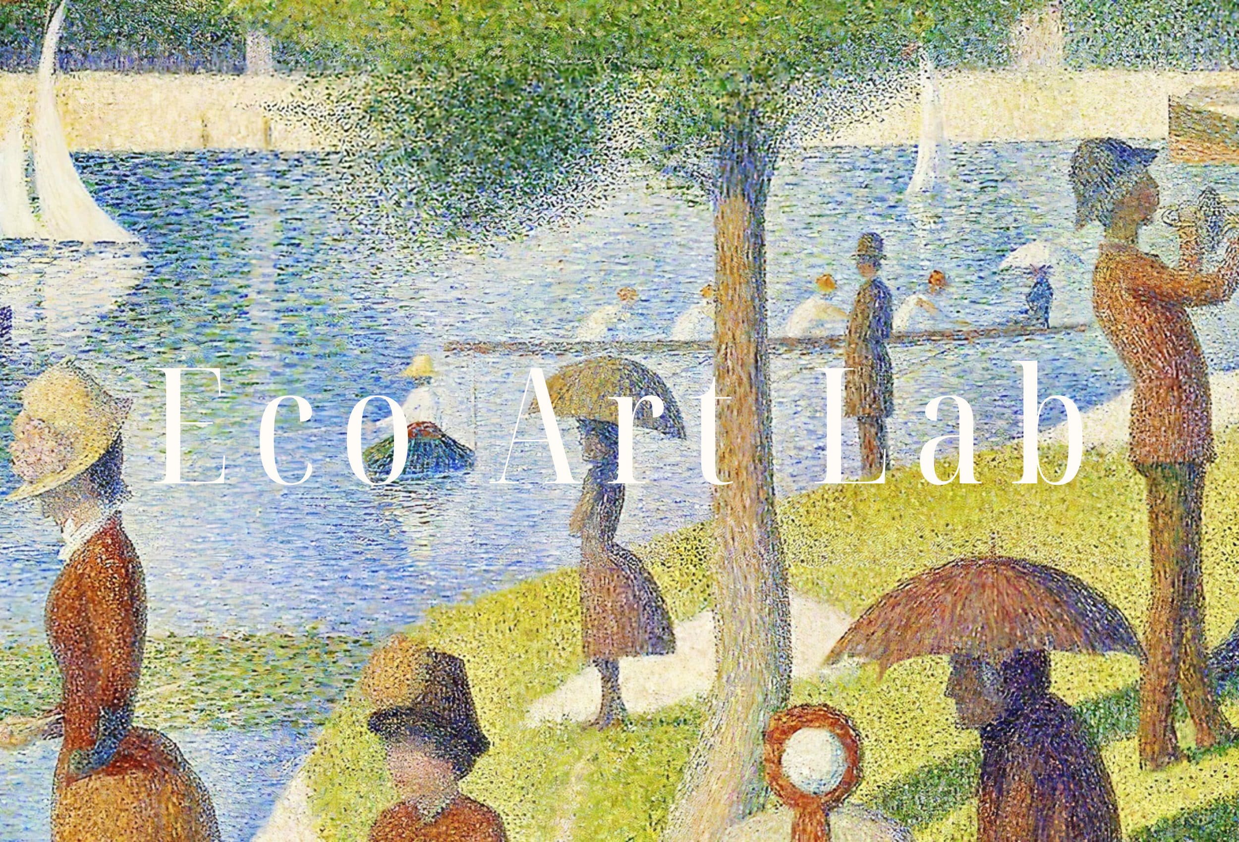 Samsung Frame TV Art 4K Georges Seurat Sunday Park Landscape Famous Painting. Antique Classic Impressionist Art for Frame TV. Downloadable