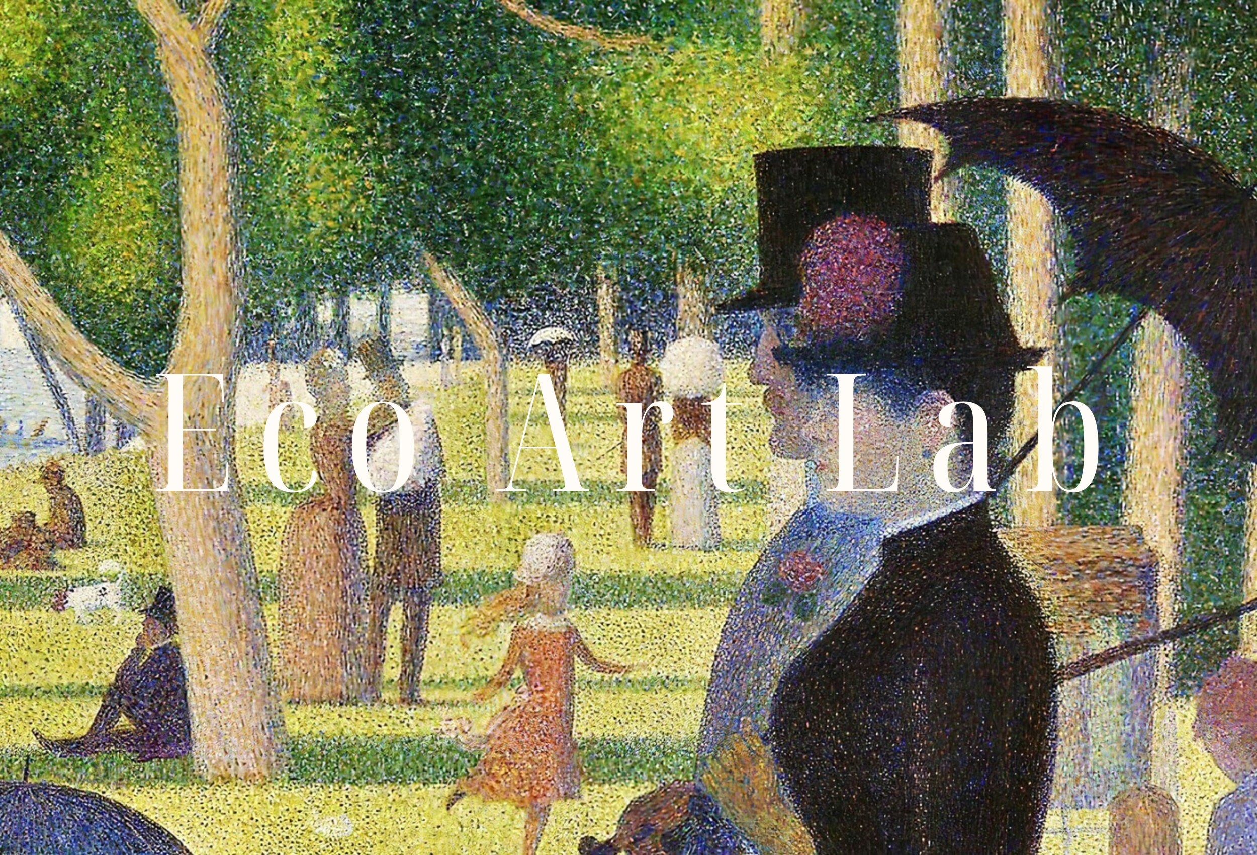 Samsung Frame TV Art 4K Georges Seurat Sunday Park Landscape Famous Painting. Antique Classic Impressionist Art for Frame TV. Downloadable