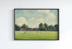 Hampton Court Landscape Painting Printable Famous Art Print. Instant Download Vintage Fine Art. Country Farmhouse Decor Digital Download