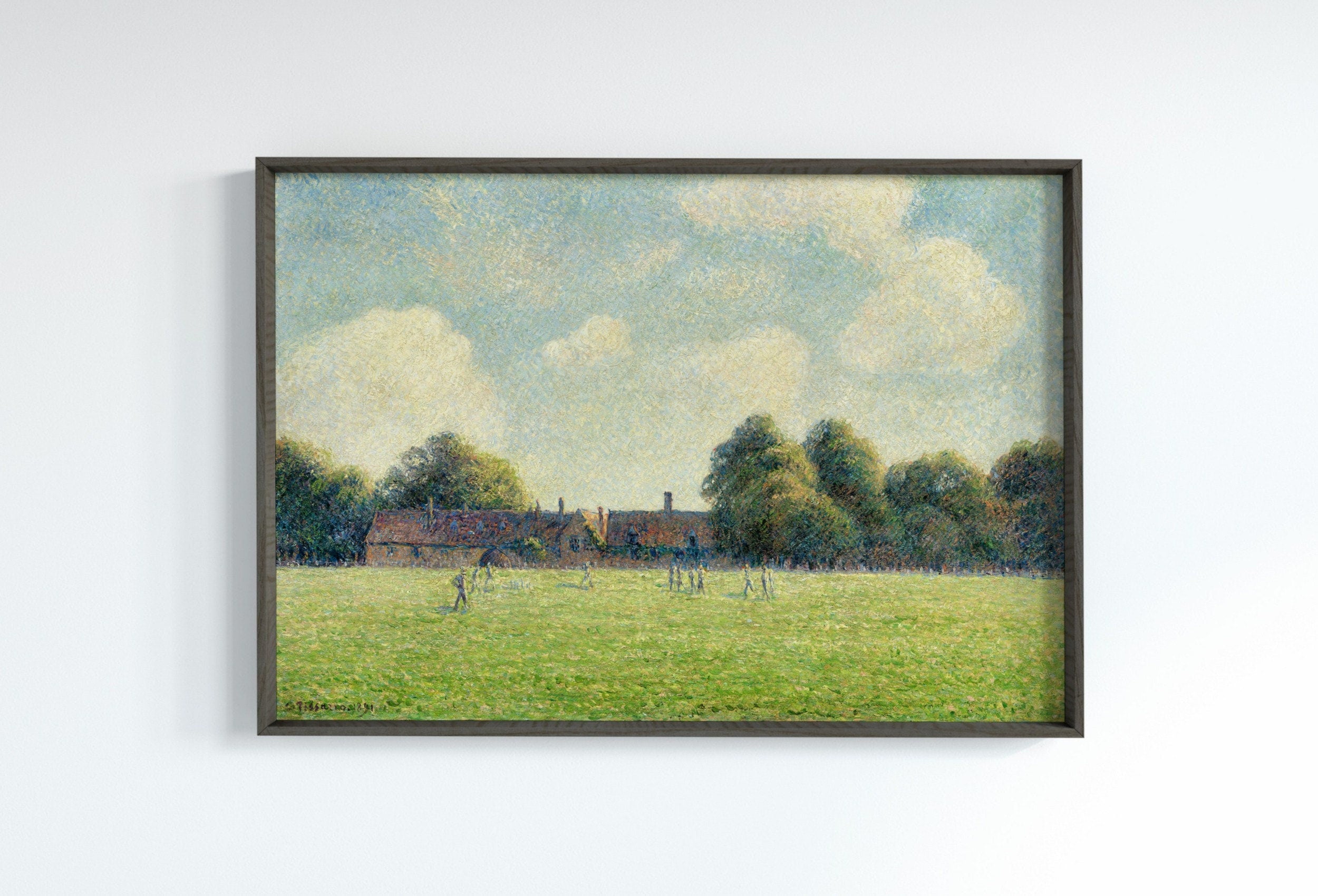 Hampton Court Landscape Painting Printable Famous Art Print. Instant Download Vintage Fine Art. Country Farmhouse Decor Digital Download