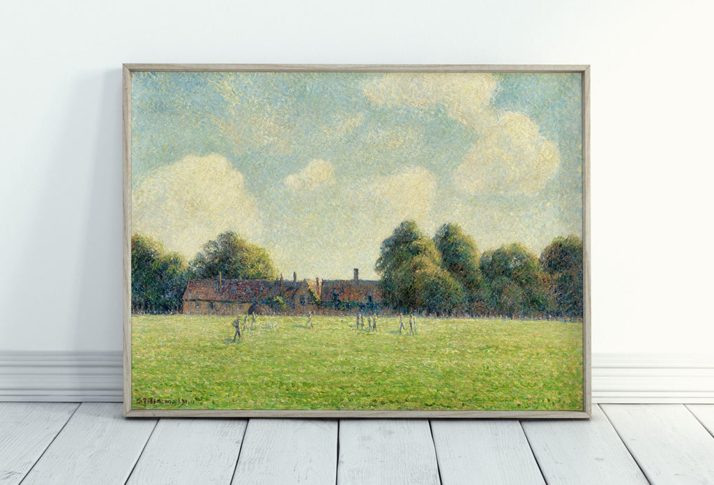 Hampton Court Landscape Painting Printable Famous Art Print. Instant Download Vintage Fine Art. Country Farmhouse Decor Digital Download