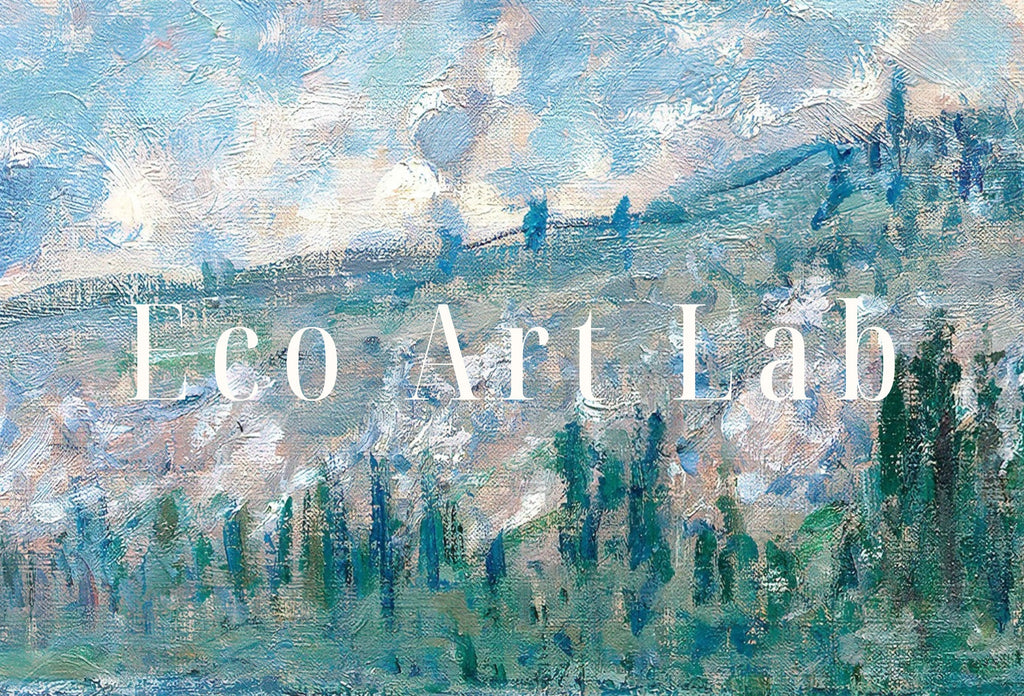 The Seine at Vétheuil Claude Monet Famous Painting. Instant Download Vintage Decor. Monet Landscape Art. Printable Wall Art. Vintage Decor