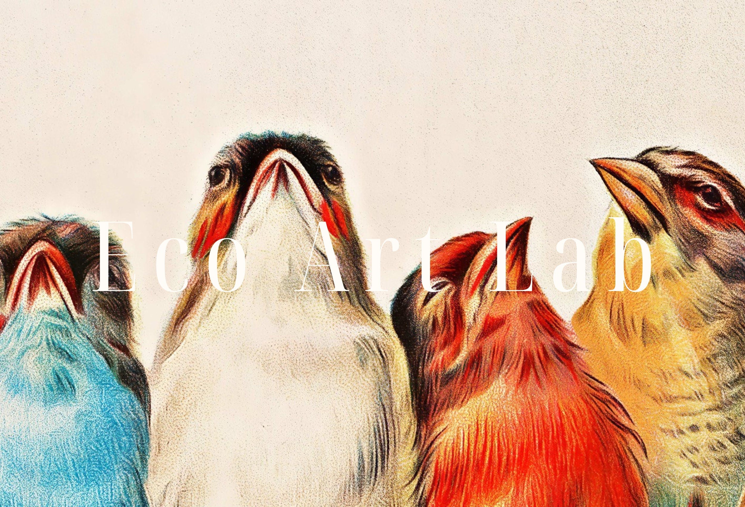 Vintage Birds Perched on Branch Painting. Instant Download Printable Wall Art. Bird Painting. Vertical Decor Wall Art Prints. Birds Poster – Printable Wall Art Digital Download – Digital Download