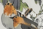 Vintage Sparrows Perched On a Branch Japanese Painting. Japanese Wall Art Printable Poster. 19th Century Japanese Vintage Wall Art, Bird Art – Printable Wall Art Digital Download – Digital Download