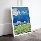 Wheatfield Under Thunderclouds Vincent van Gogh Printable Famous Art Prints. Instant Download van Gogh Print Vintage Painting Fine Art Print