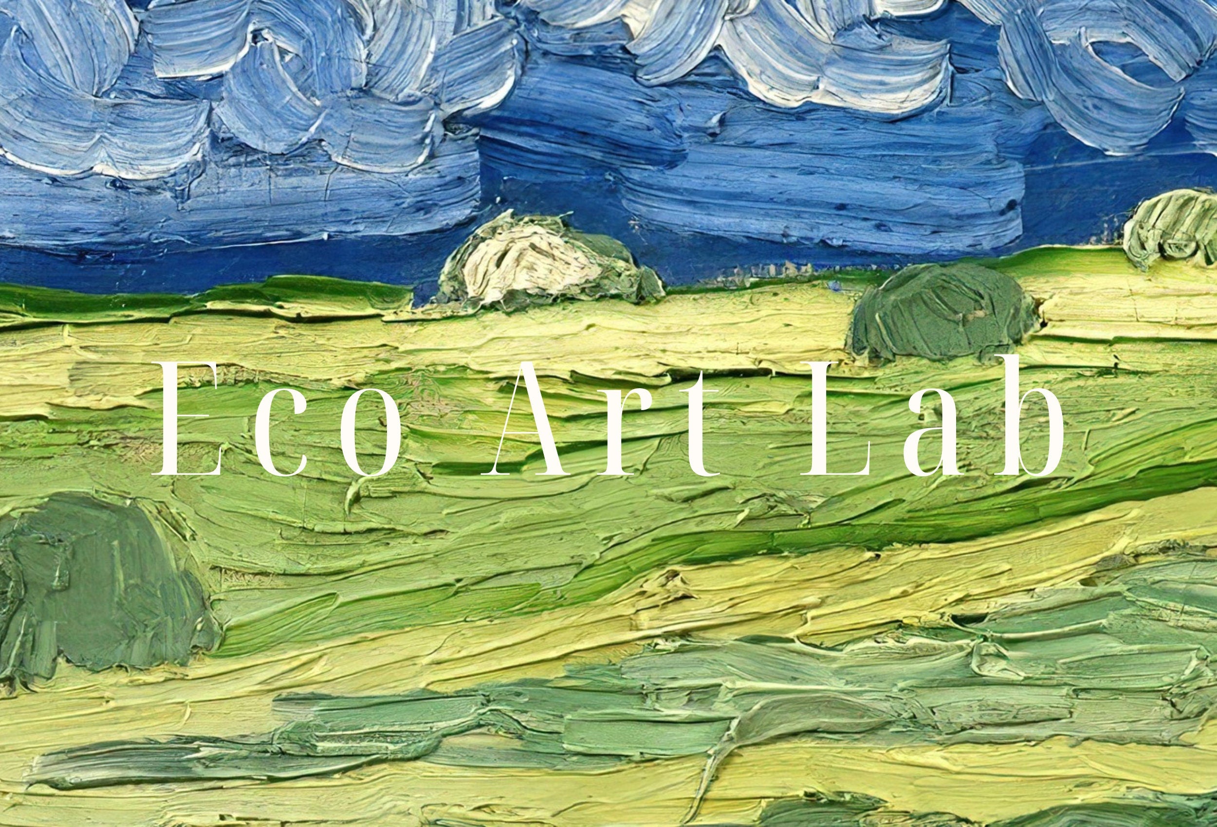 Wheatfield Under Thunderclouds Vincent van Gogh Printable Famous Art Prints. Instant Download van Gogh Print Vintage Painting Fine Art Print