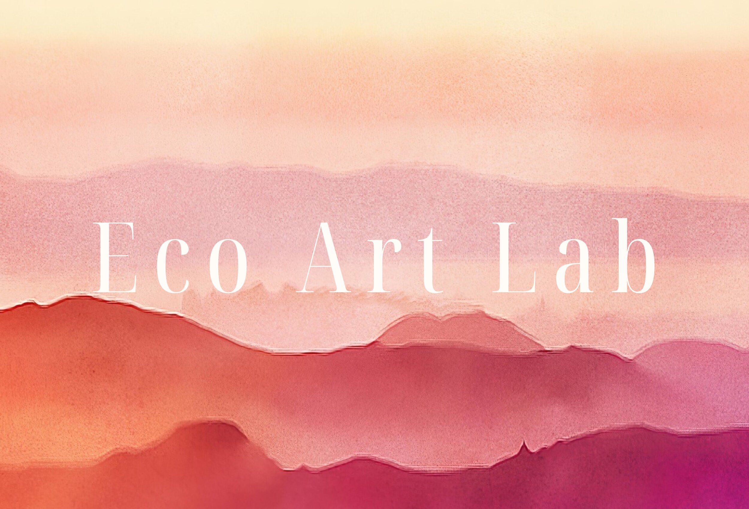 Abstract Evening in the Mountains Wall Art Digital Print. Abstract Print Instant Download Printable Wall Art Sunset Colors Minimalist Poster