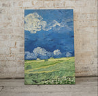 Wheatfield Under Thunderclouds Vincent van Gogh Printable Famous Art Prints. Instant Download van Gogh Print Vintage Painting Fine Art Print