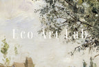 Countryside Landscape Printable Famous Painting Art Print. Instant Download Vintage Fine Art Print. Country Farmhouse Decor Digital Download