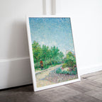 Vintage Spring Landscape. Vincent van Gogh Print. Instant Download Antique Painting Wall Art. Printable van Gogh Wall Art. Fine Art Print