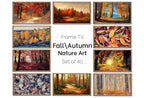 Set of 40 Samsung Frame TV 4K Art. Fall Wall Art Nature Digital Collection. Autumn Decor TV Art Set. Instant Download Frame TV Art.