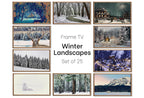 Set of 25 Samsung Frame TV 4K Art. Winter Wall Art Nature Digital Collection. Winter Snow Decor TV Art Set. Instant Download Frame TV Art.