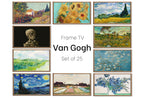 Set of 25 Samsung Frame TV 4K Art. Ultimate Van Gogh Famous Paintings Collection. Vincent Van Gogh Art Set. Instant Download Frame TV Art
