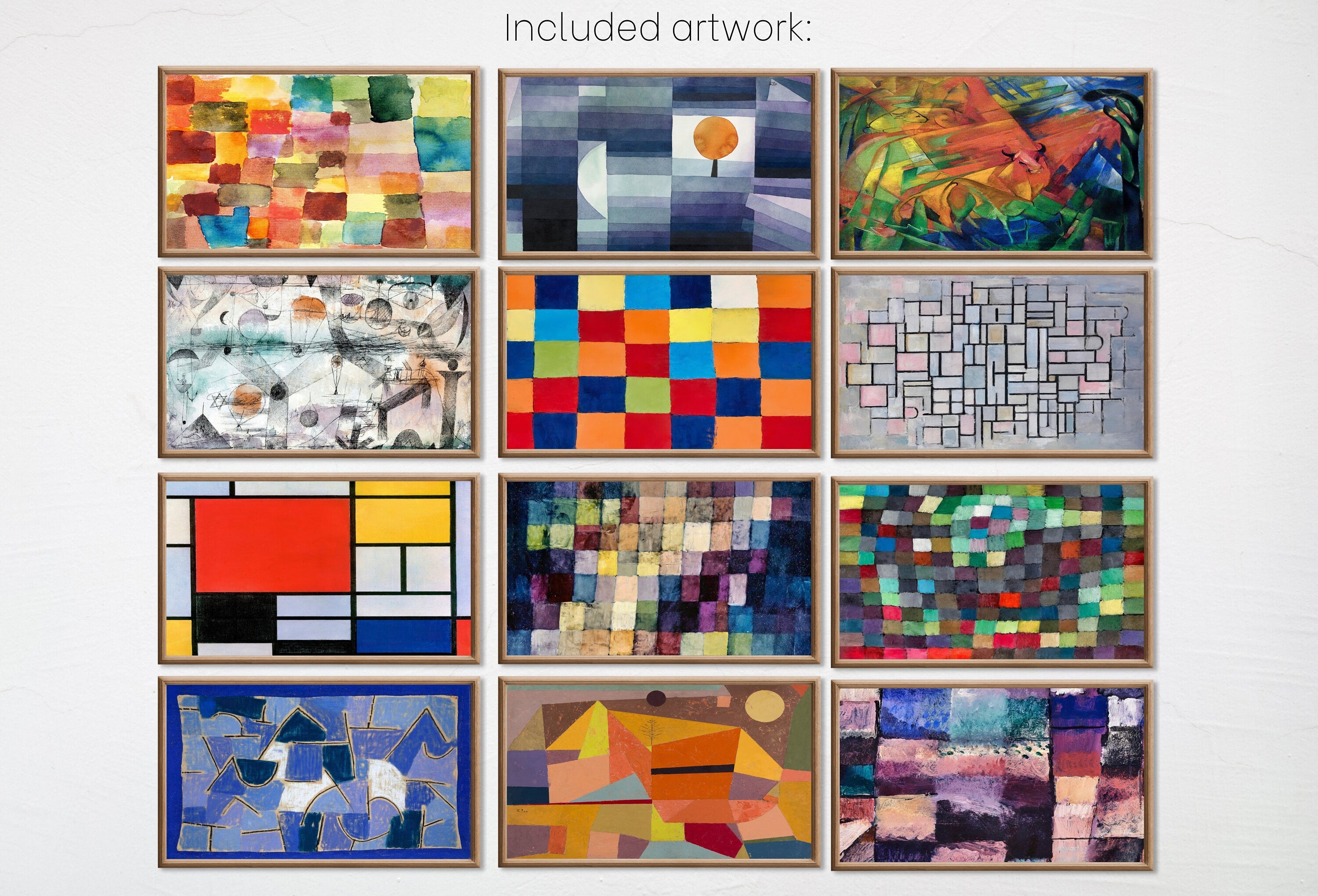 Set of 25 Samsung Frame TV 4K Art. Ultimate Abstract Vintage & Modern Paintings Collection. Abstract Art Set. Instant Download Frame TV Art