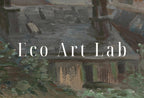 Vincent van Gogh View from Vincent's Studio. Famous Printable Oil Painting. Instant Download. van Gogh Paris Cityscape Vintage Fine Art
